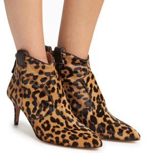 Veronica Beard; Leopard Bootie, 8.5 NWT